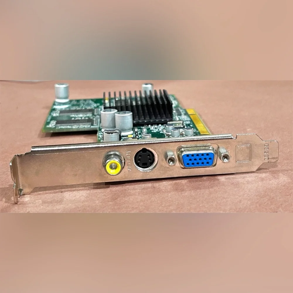 ATI Radeon 9200 Sapphire PCI 128MB 100-436009 NOS Open Box w/Driver & RAGE Disc
